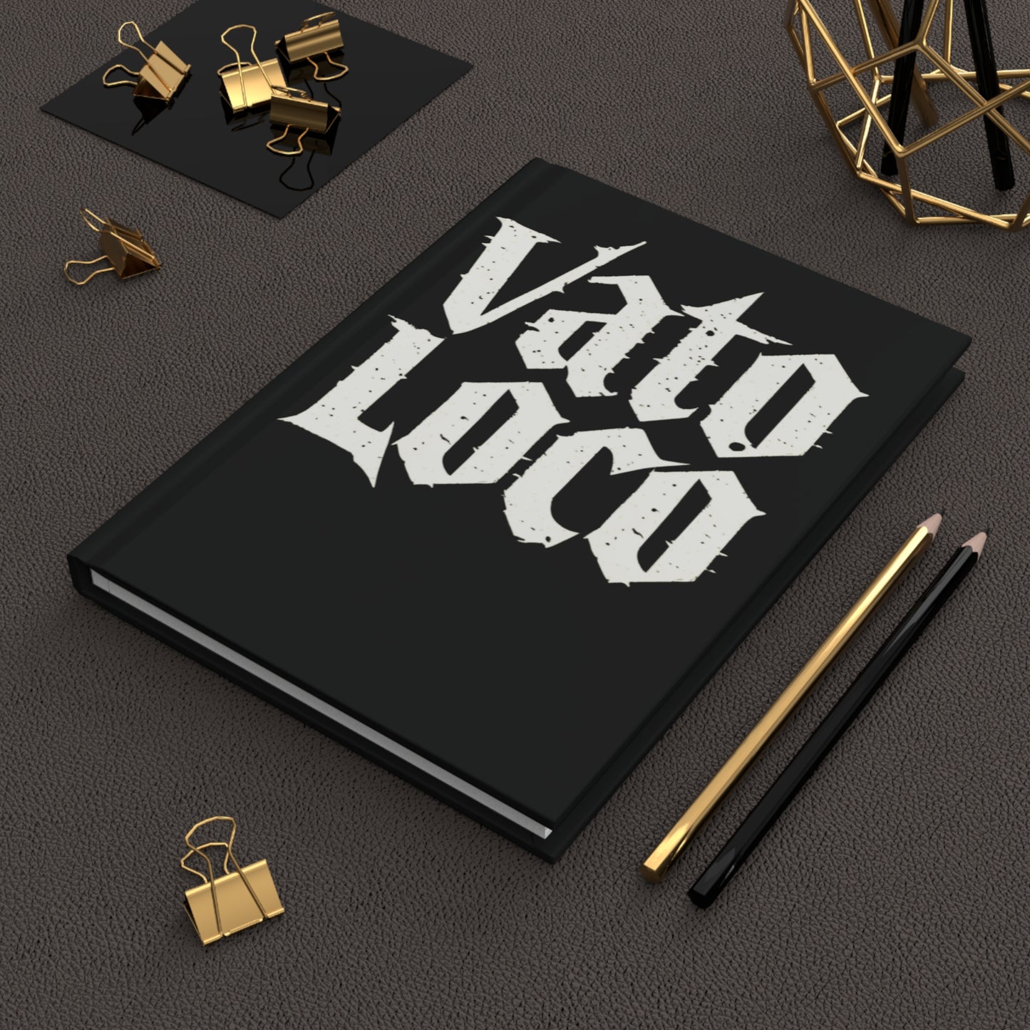 PURO Journals: VATO LOCO Hardcover Lined JOURNAL w/Free Shipping!