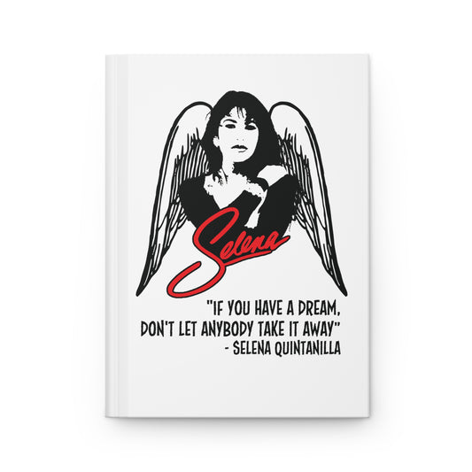 PURO Journals: SELENA DREAM QUOTE Hardcover Lined JOURNAL w/Free Shipping!