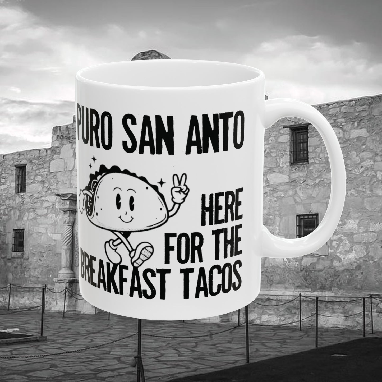 The Perfect Gift Mug For Your RETRO SAN ANTONIO AMIGOS 11oz Ceramic Mug with FREE SHIPPING!