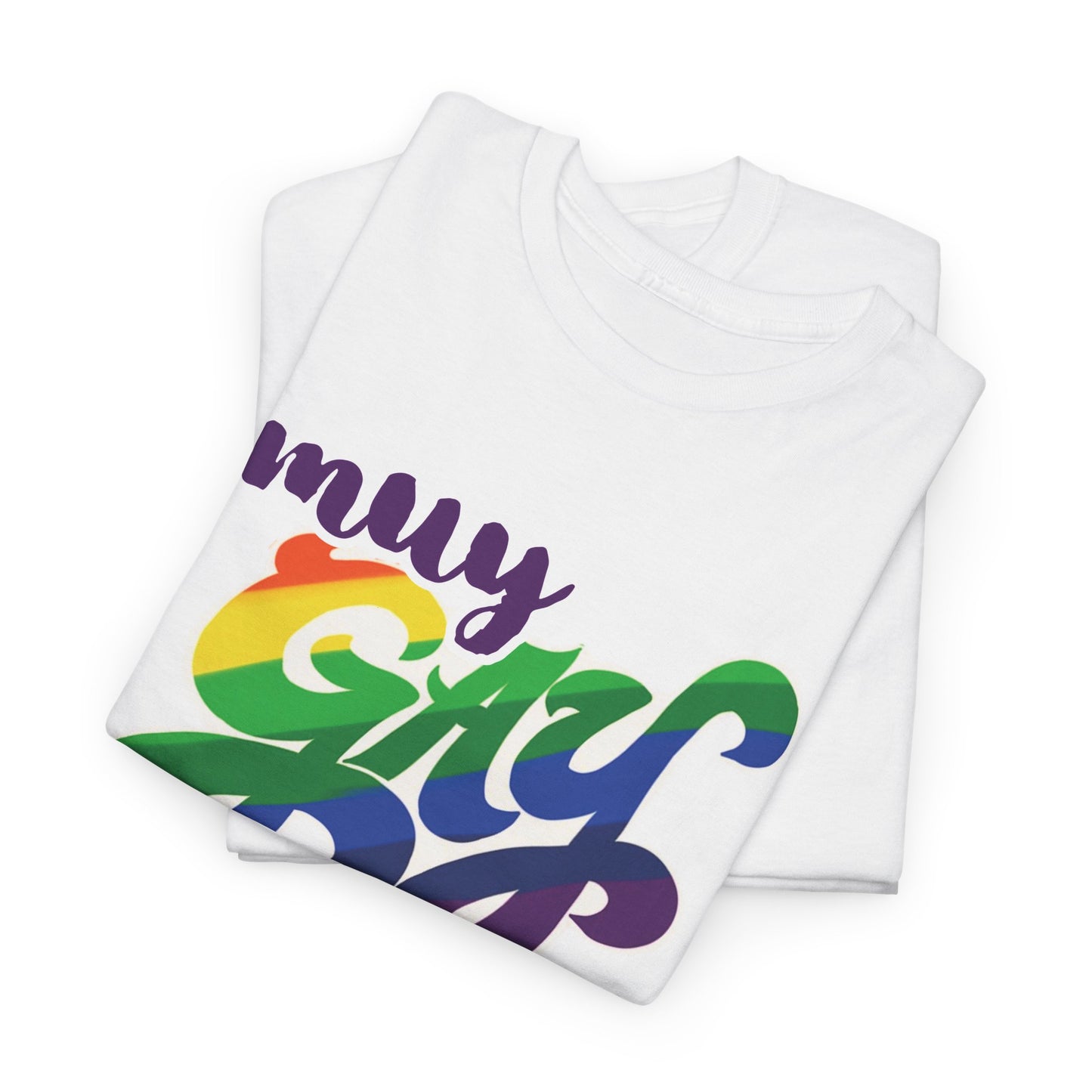 Our Exclusive MUY GAY Unisex 100% Cotton Tee - When You're Feeling "VERY" Gay w/FREE SHIPPING!