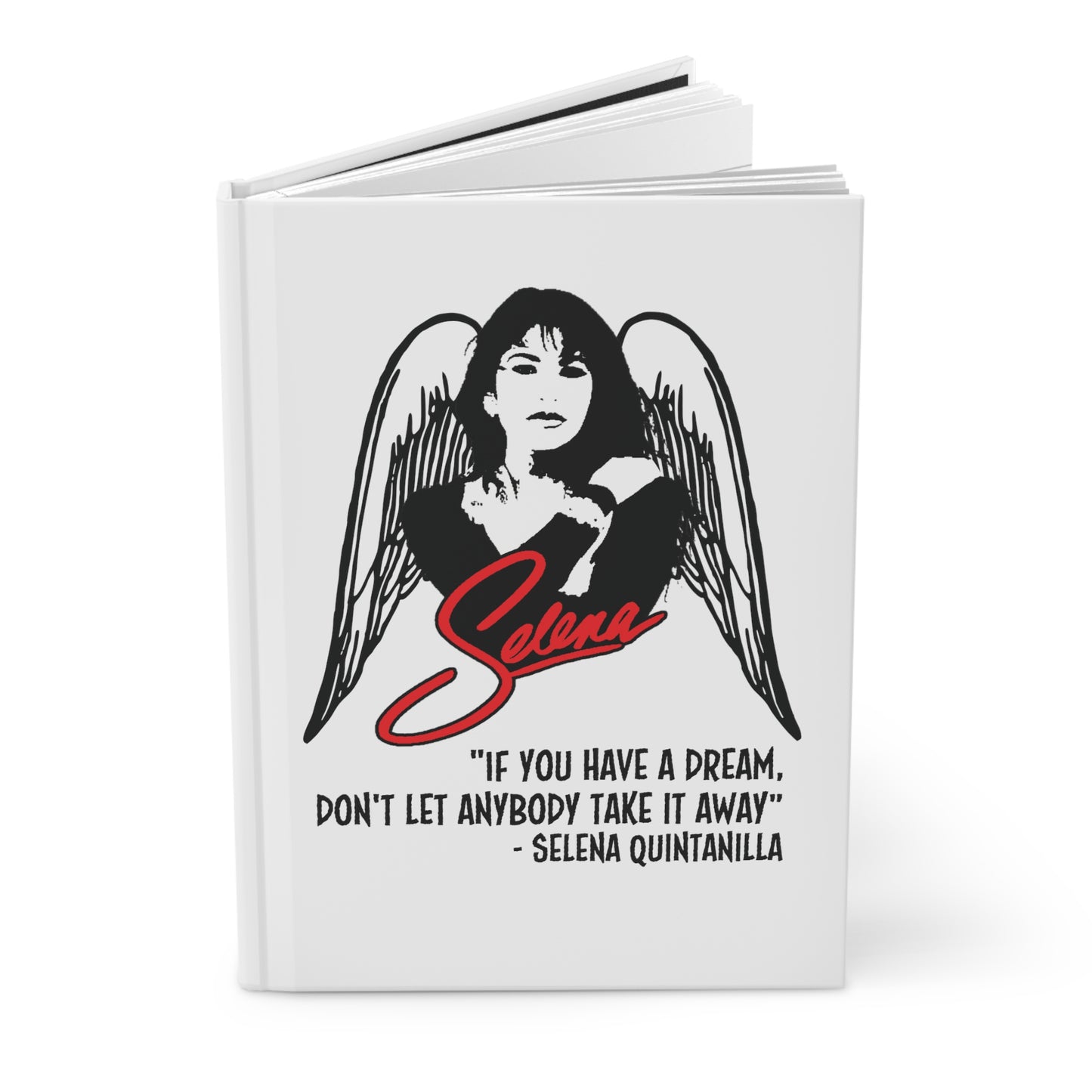 PURO Journals: SELENA DREAM QUOTE Hardcover Lined JOURNAL w/Free Shipping!