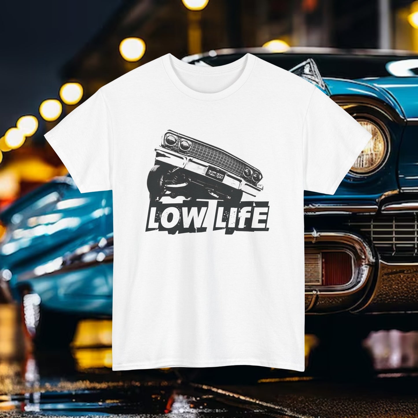 OLD SCHOOL Style LOW LIFE Unisex 100% Cotton Tee w/Free Shipping!