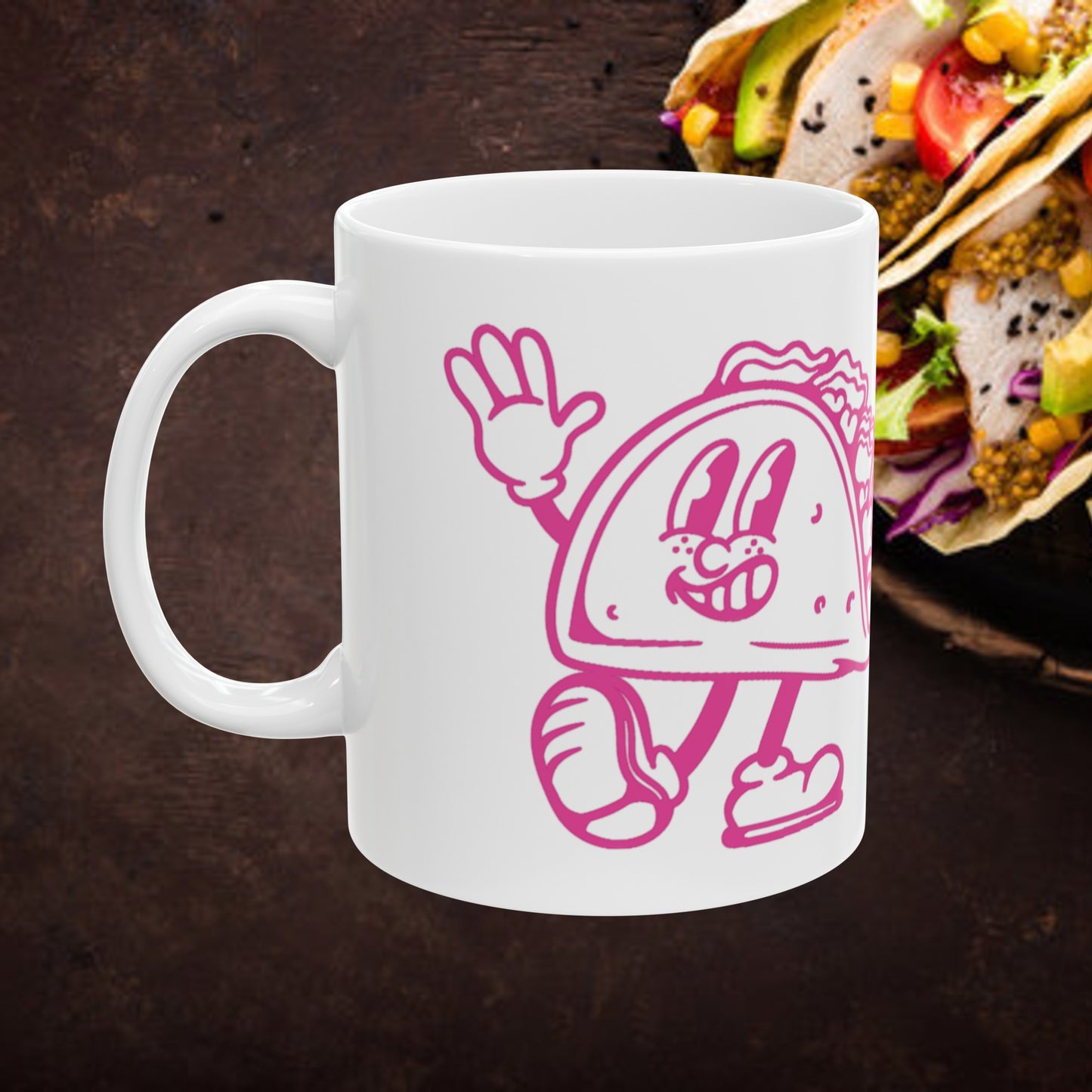 The Perfect Gift Mug For Your TACO SLUT Taco Loving Friends 11oz Ceramic Mug with FREE SHIPPING!