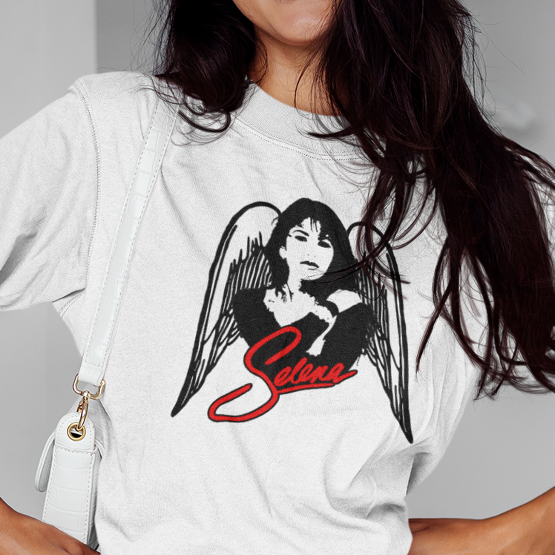 Our Exclusive OUR ANGEL SELENA Unisex 100% Cotton Tee - FREE SHIPPING!