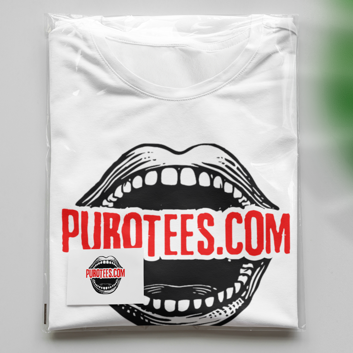 Our Exclusive PURO TEES LOGO Unisex 100% Cotton Tee! Show your love for PURO TEES - Includes FREE SHIPPING!